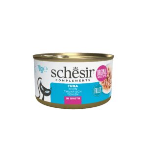 Schesir Complementary Cat Can Broth Tuna 70g