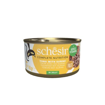 Schesir Cat Can Jelly Tuna & Surimi 85g
